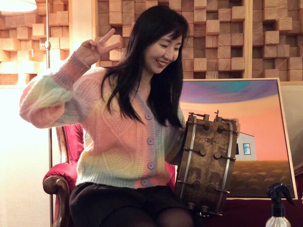 레어템 스네어를 얻은 뒤 기쁜 마음을 담아 기념 촬영 중. ⓒ이선민(@drlanadrum)