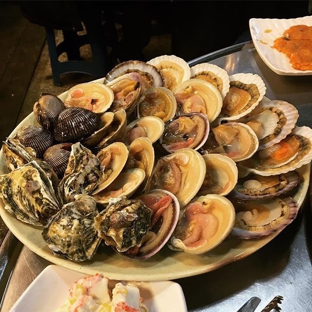 소주 부르는 맛!  전국 조개구이 맛