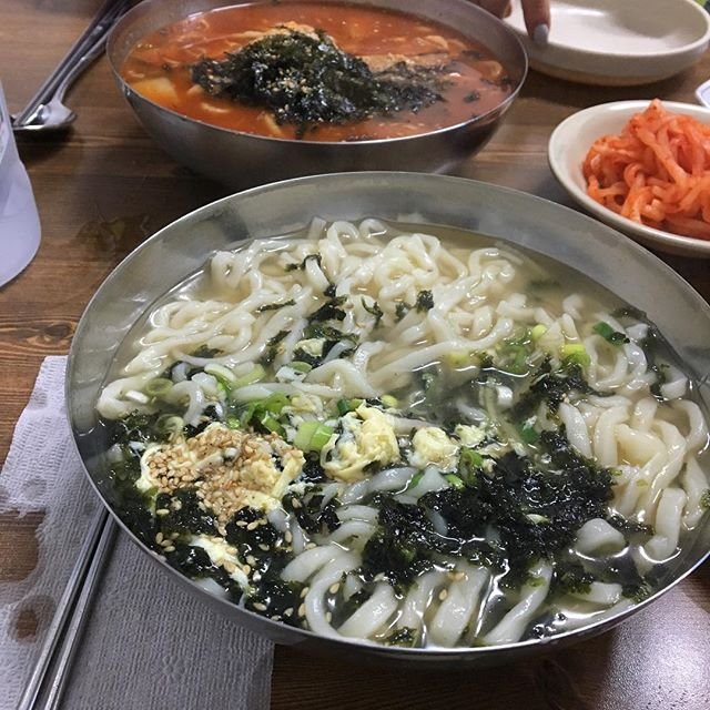 추운 날씨에 후루룩~ 전국 칼국수 맛