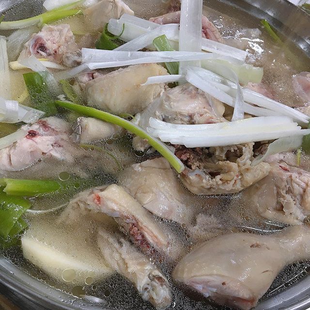 속을 달래주는 뜨끈한 국물 닭한마리 