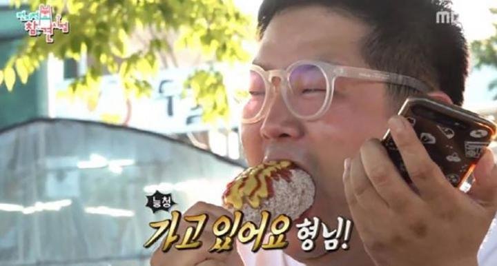 신현준 매니저가 몰래 먹은 핫도그의 