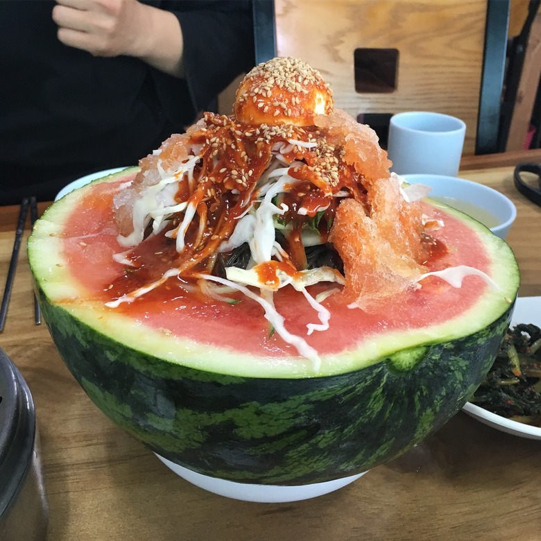 맛있을 수박에! 전국 이색 수박 음식