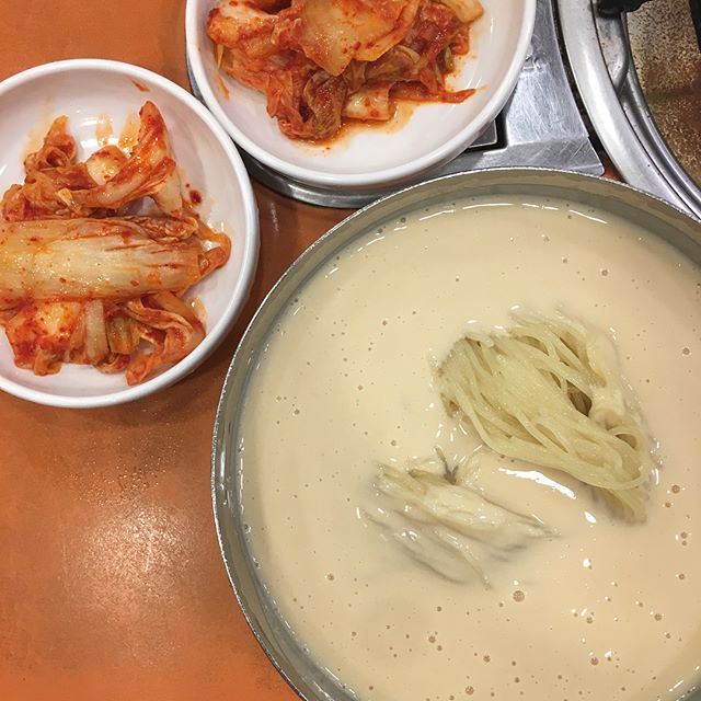 걸죽파 vs 맑은파 시원한 콩국수 열