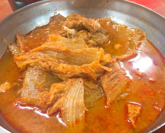 영혼을 위한 김치찌개 넌 너무 감동적