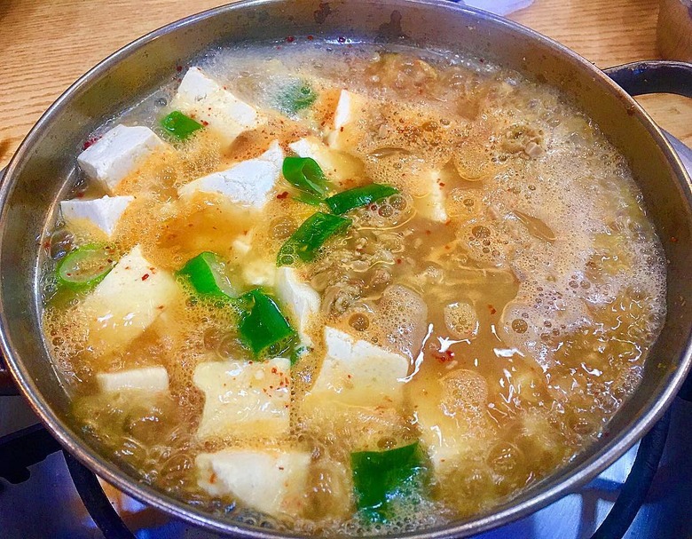 엄마의 푸근한 정성의 맛, 청국장 맛