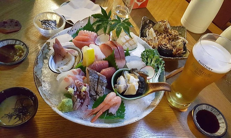최상의 계절요리를 만드는 갓포요리 맛