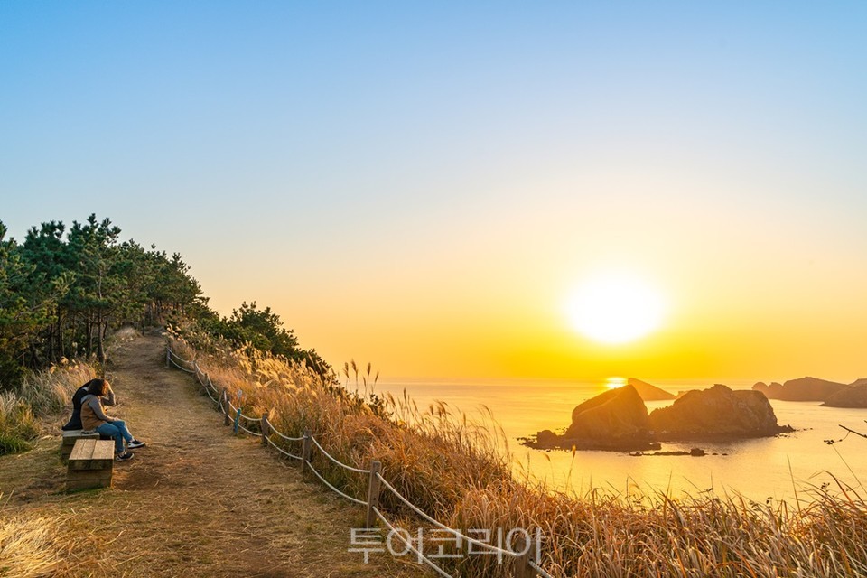 제주올레12코스, 당산봉에서 본 풍경들