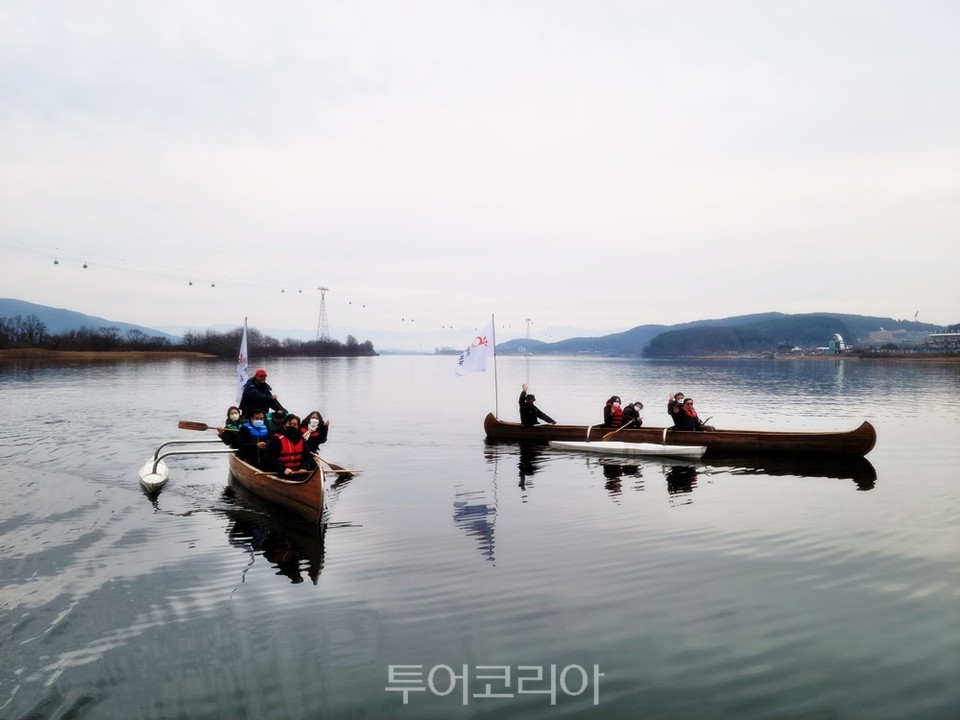 의암호 킹카누 물레길