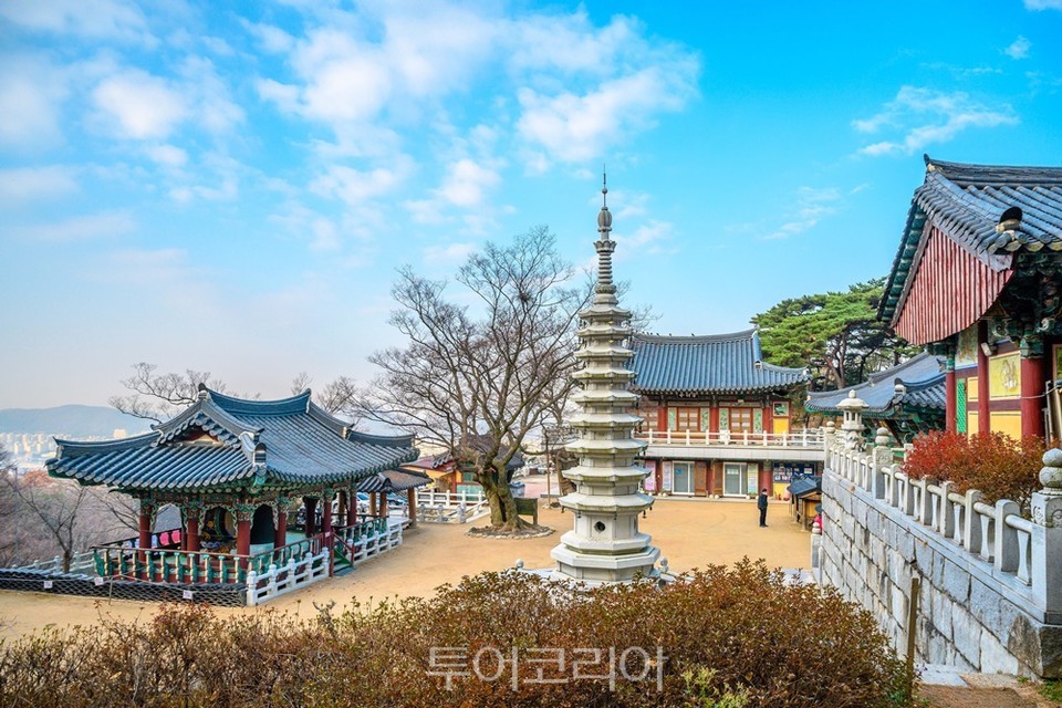 호압사의 조용한 풍경