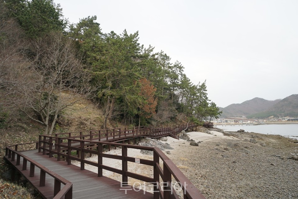 가우도 해안 산책로