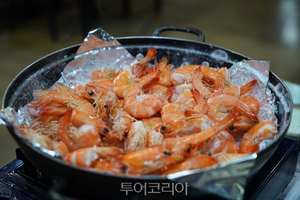 고성 새우구이