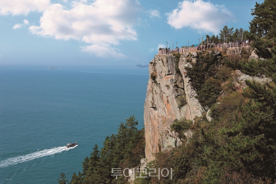 금오열도 금오도 기암절벽