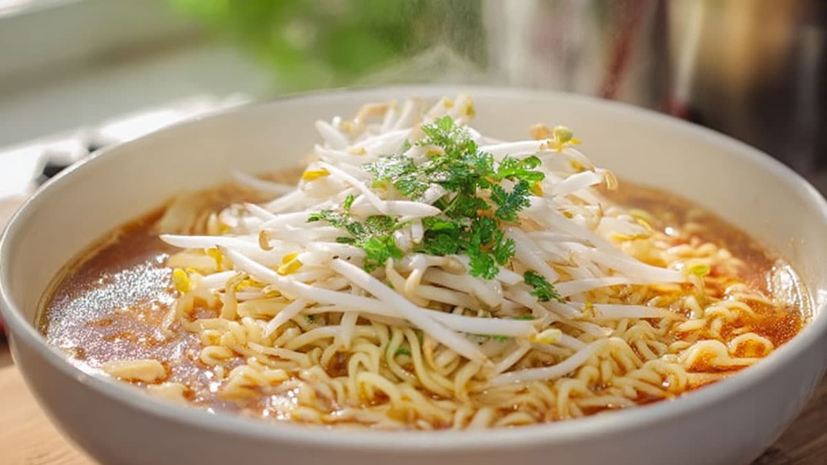 숙주 라면