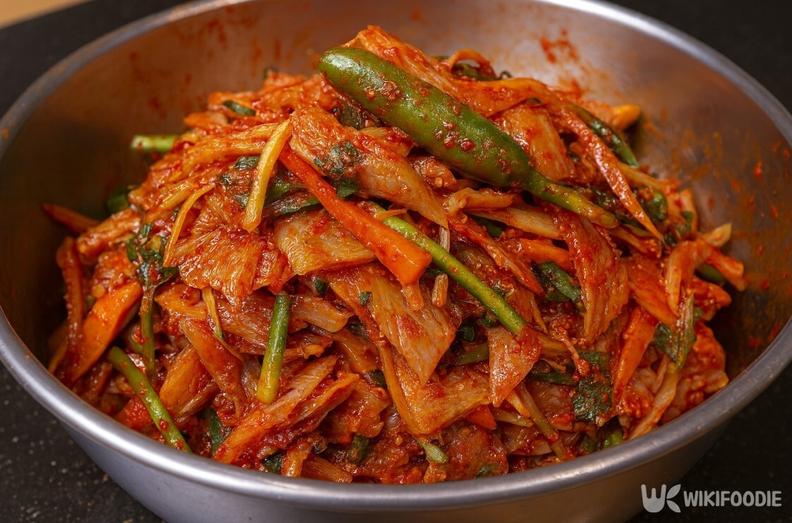 가오리회무침 자료 사진. / 위키푸디
