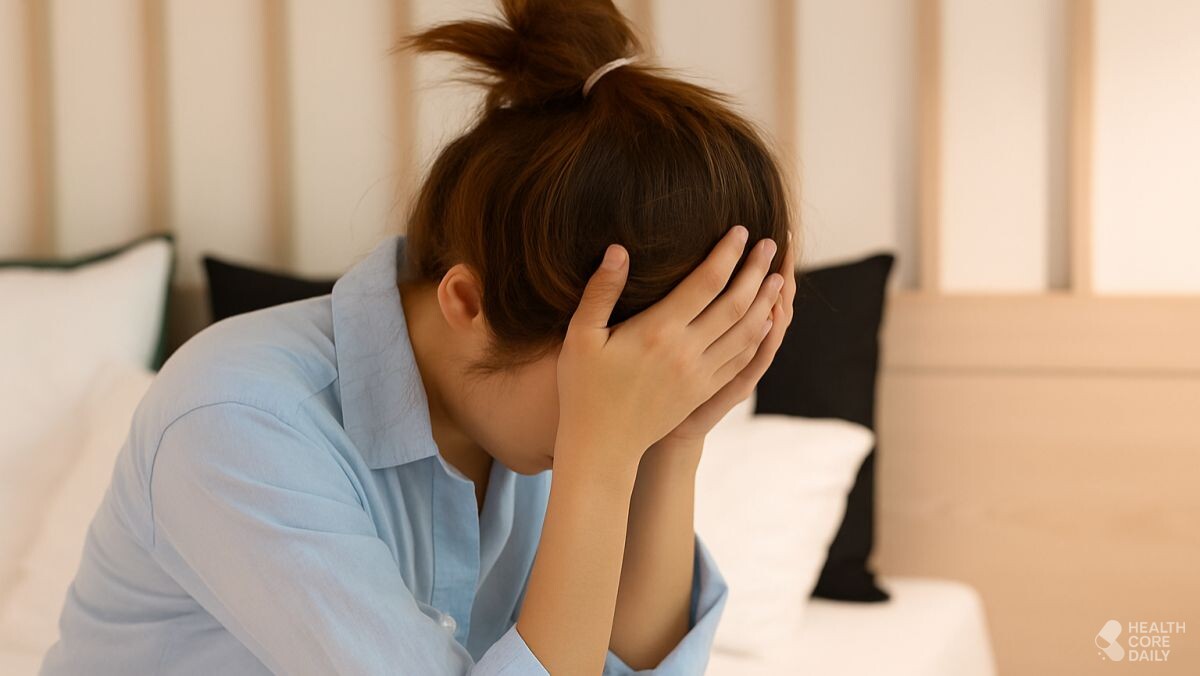 기억력 감퇴를 겪고 있는 사람. / 헬스코어데일리