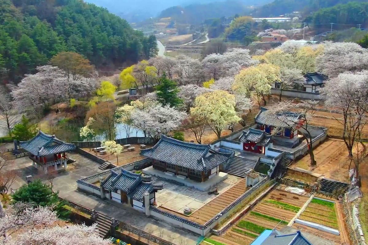 덕천서원 전통적인 전경 / 사진=유튜브 거창군