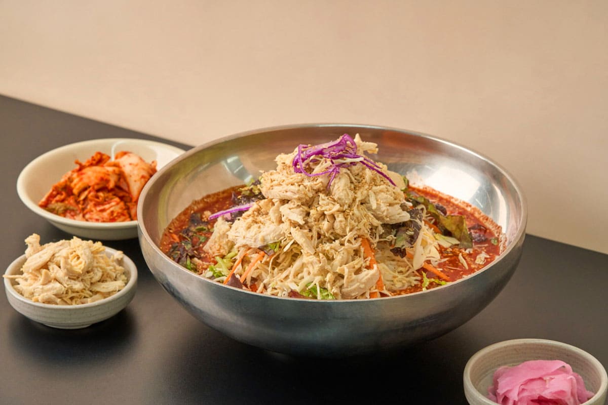 가나안국수 초계비빔국수  