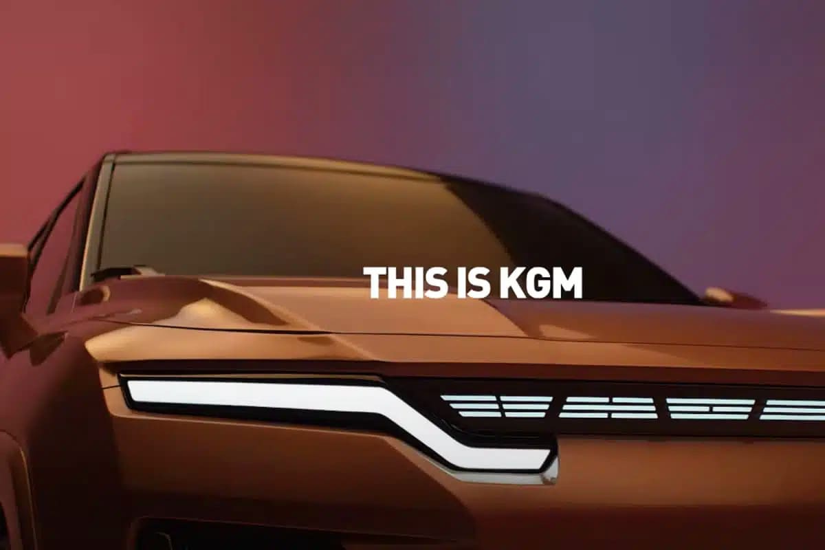 KGM 액티언(토레스 쿠페) 전면부