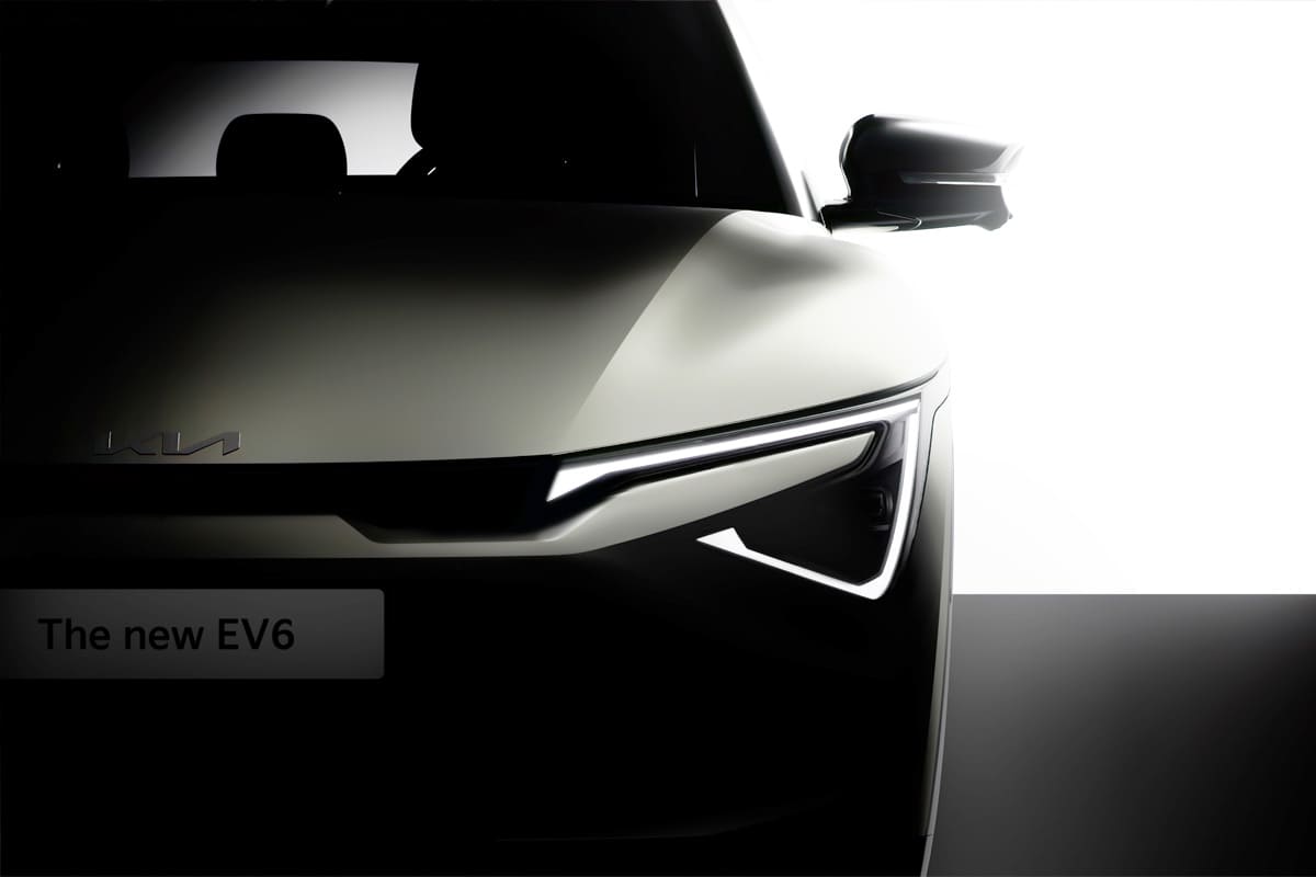 기아 '더 뉴 EV6' 티저 이미지