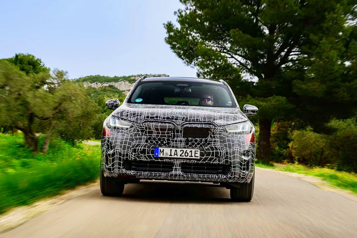 BMW 신형 X3 프로토타입 정면