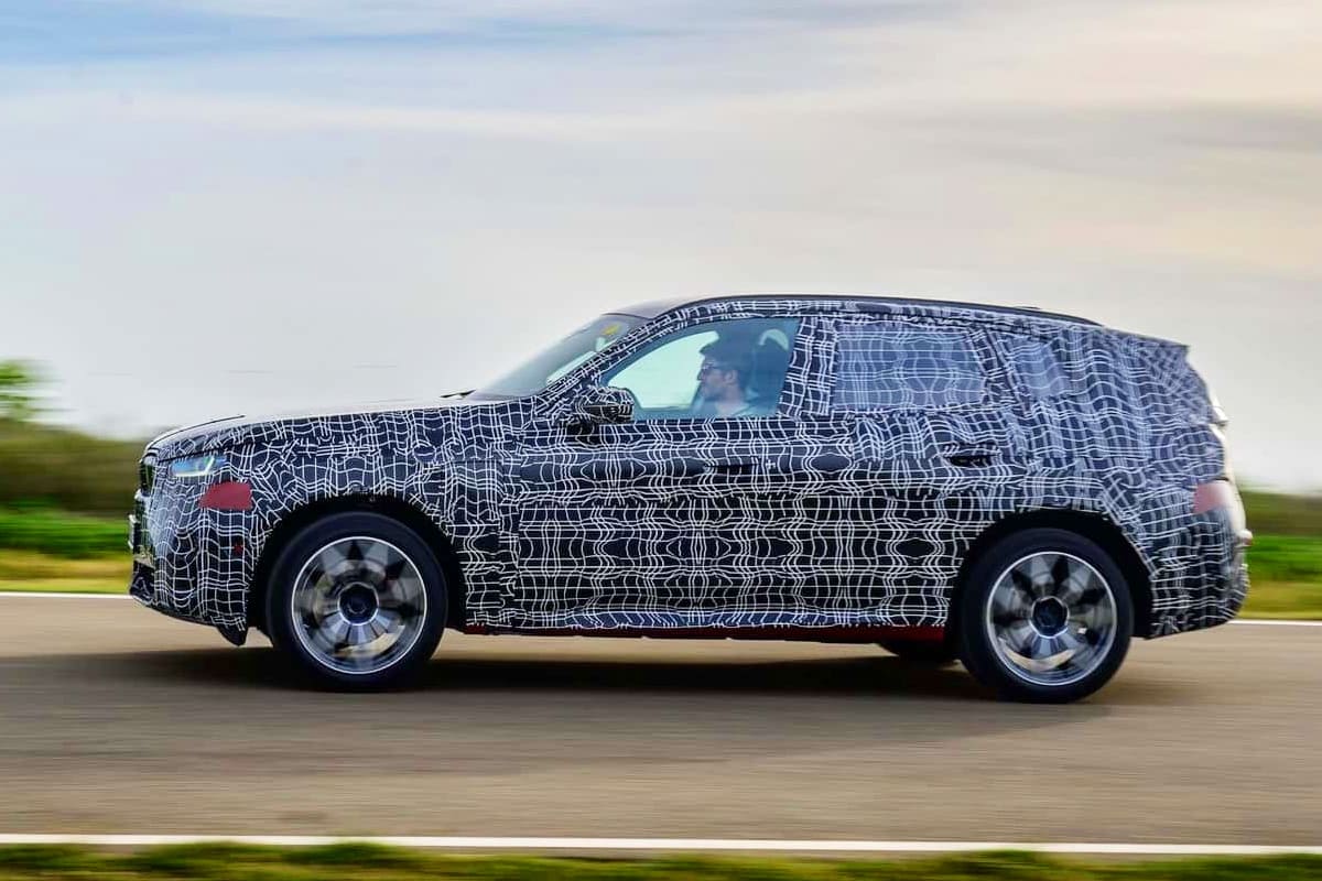 BMW 신형 X3 프로토타입 측면