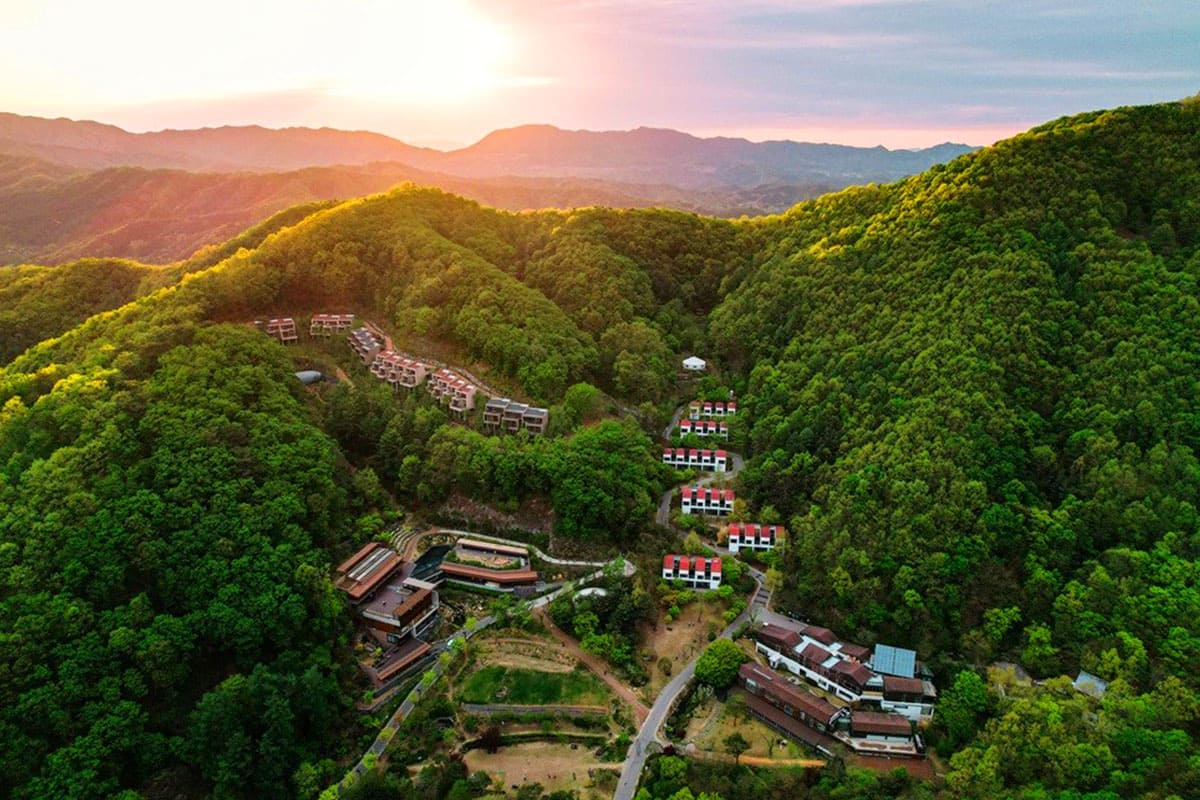힐리언스 선마을 리조트 전경   