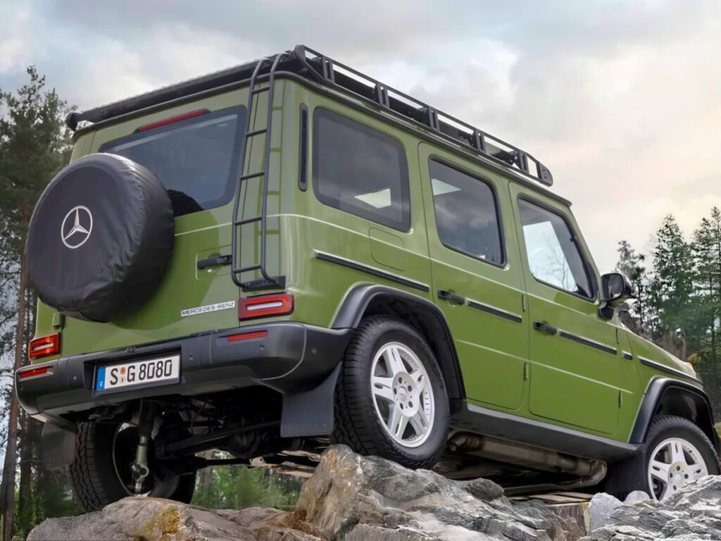 Benz G-Class 1980s Edition Unveiled (5)