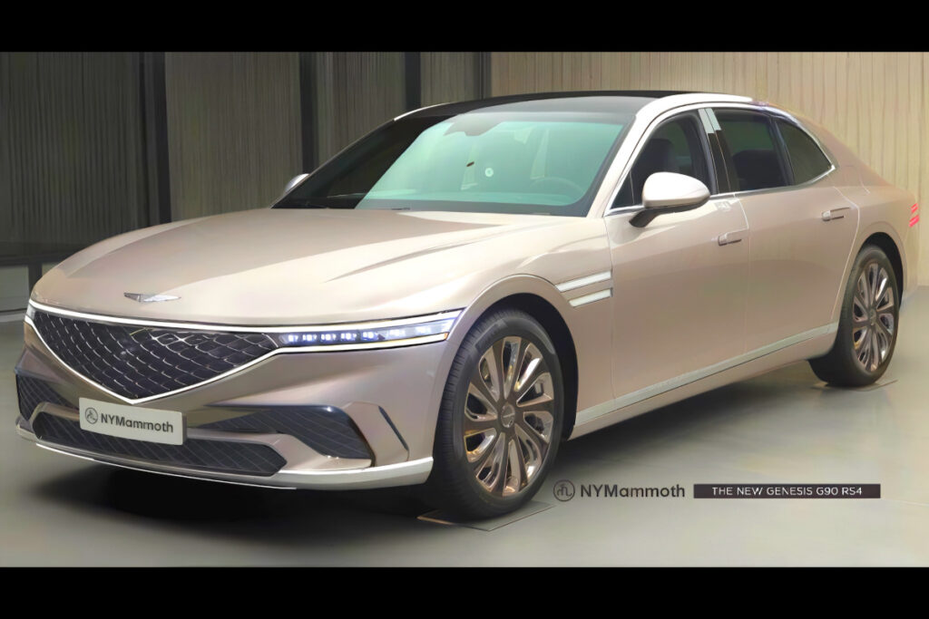 G90 facelift projections revealed (6)