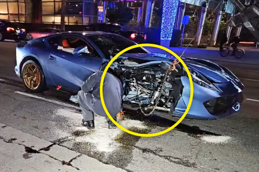 페라리 기아 니로 사고