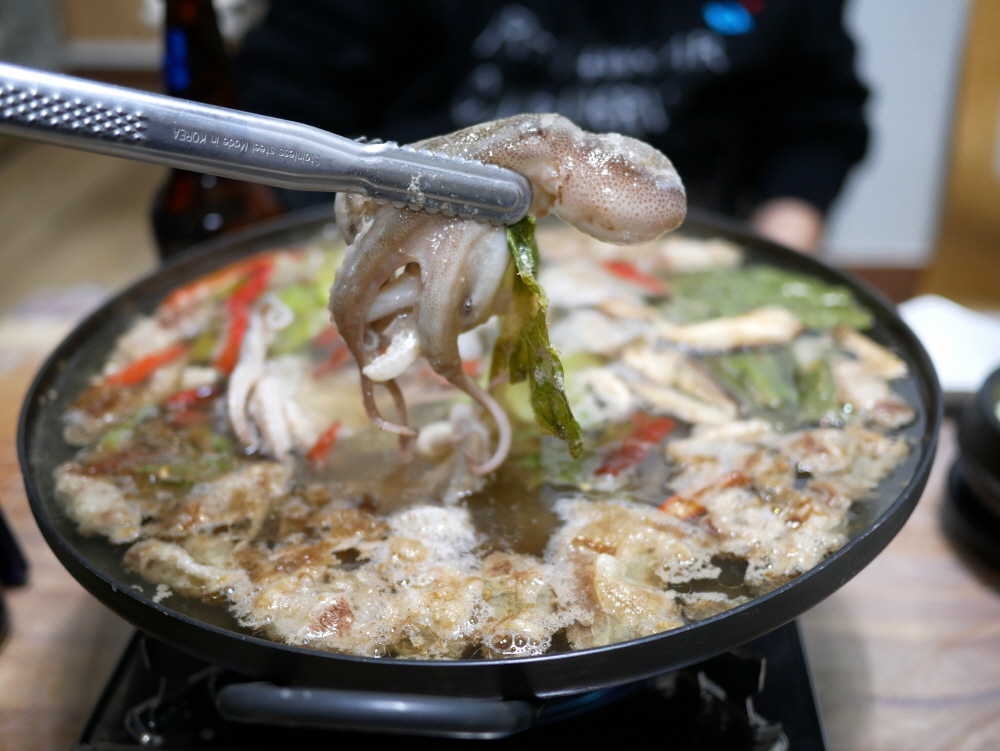 민머리 부대의 해군 선봉장, 주꾸미. 가을 한복판 11월의 맛