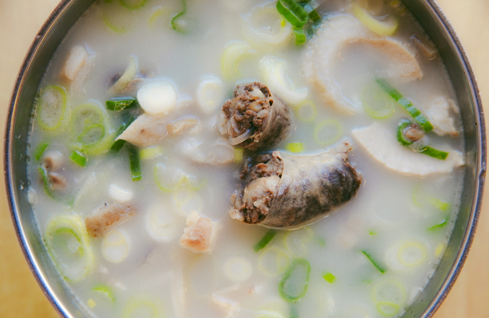 제일식당의 순댓국
