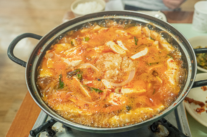 시골순두부의 두부찌개