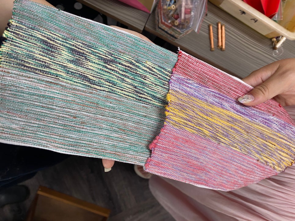 DIY로 완성한 실크 코스터