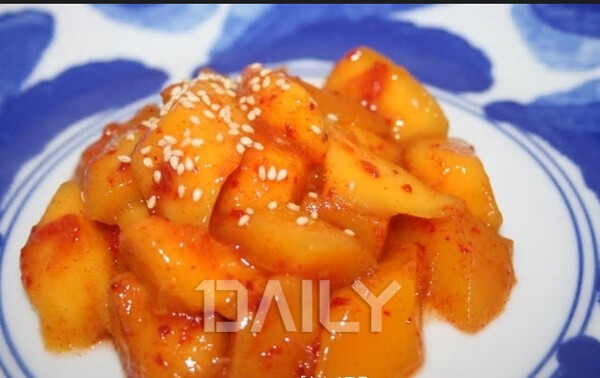 파인애플김치는 어떤 맛? 독특한 재료