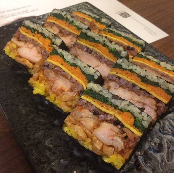 일품요리로도 손색없는 전국 이색 김밥