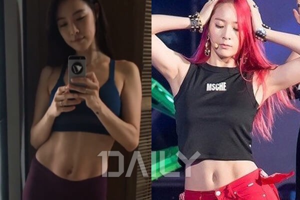 연예계 소문난 명품 복근의 소유자