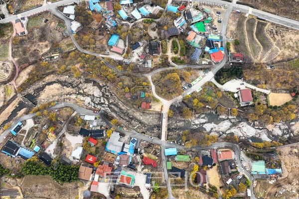 구례산동 산수유 마을의 현재 모습 / 사진_투어코리아 유지훈 기자
