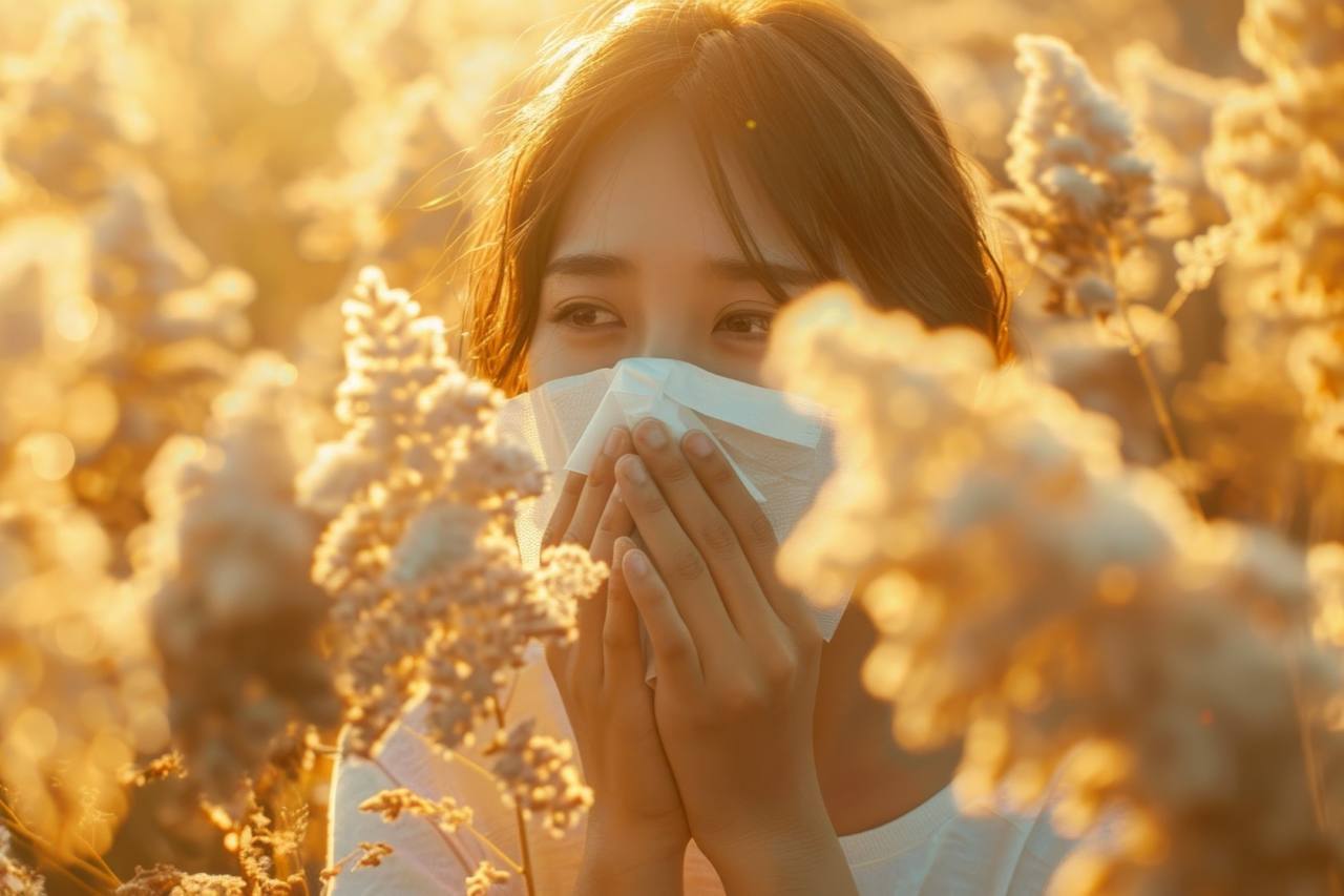 비염이 있다면 알레르기 약 및 마스크 착용하기