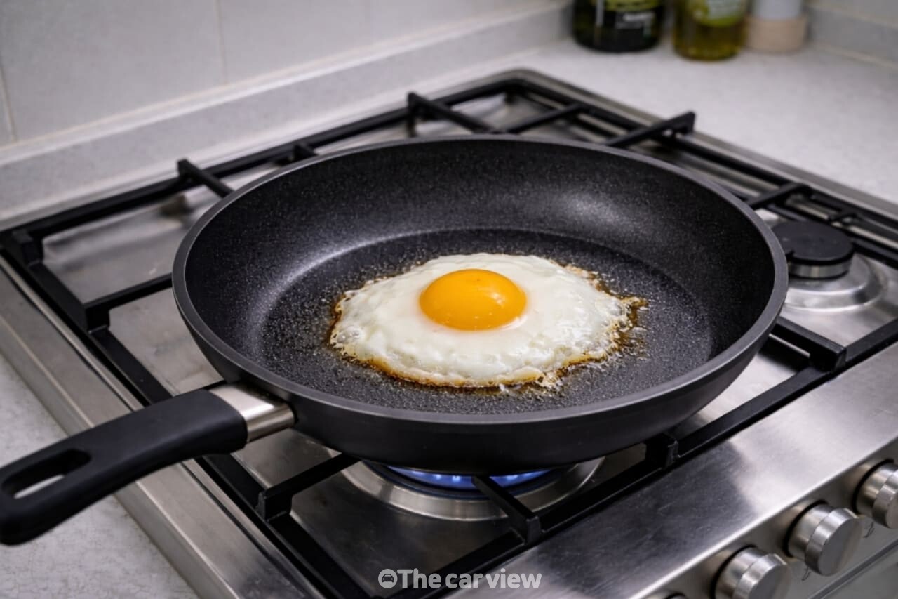 코팅 후라이팬 설거지 / 사진=더카뷰