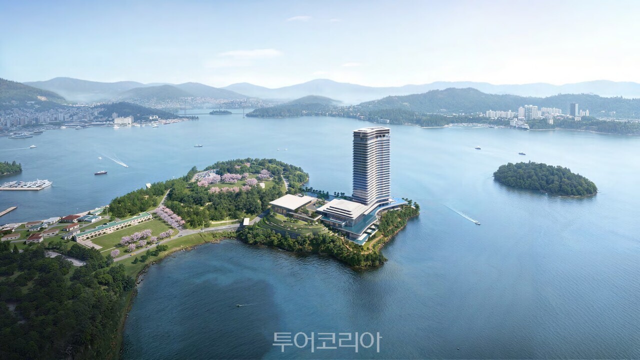 여수 경도  ‘JW 메리어트’ 호텔 조성 이미지 /사진-메리어트 인터내셔널