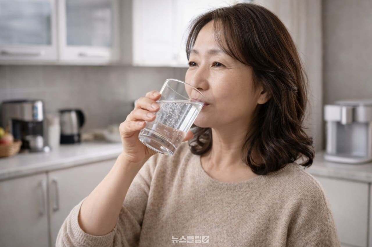 아침 공복 미지근한 물 / 사진=뉴스클립