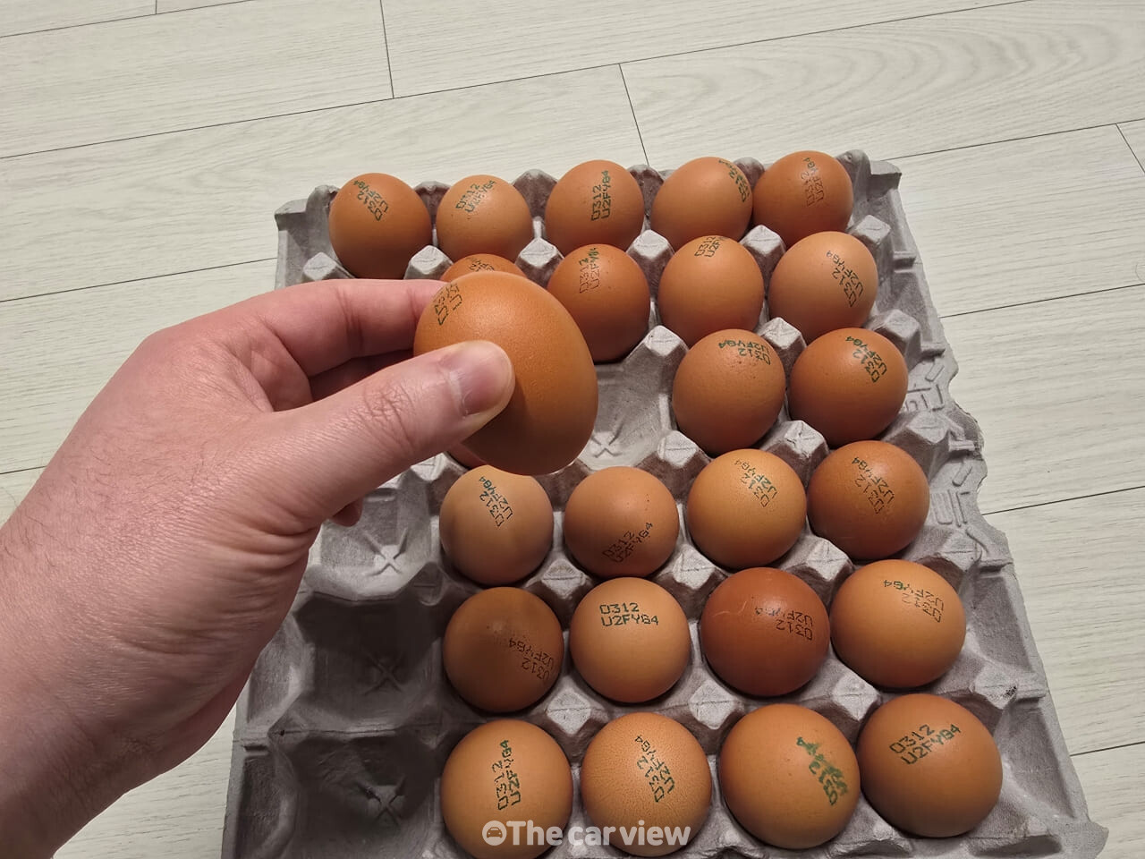 계란 위아래 방향 / 사진=더카뷰