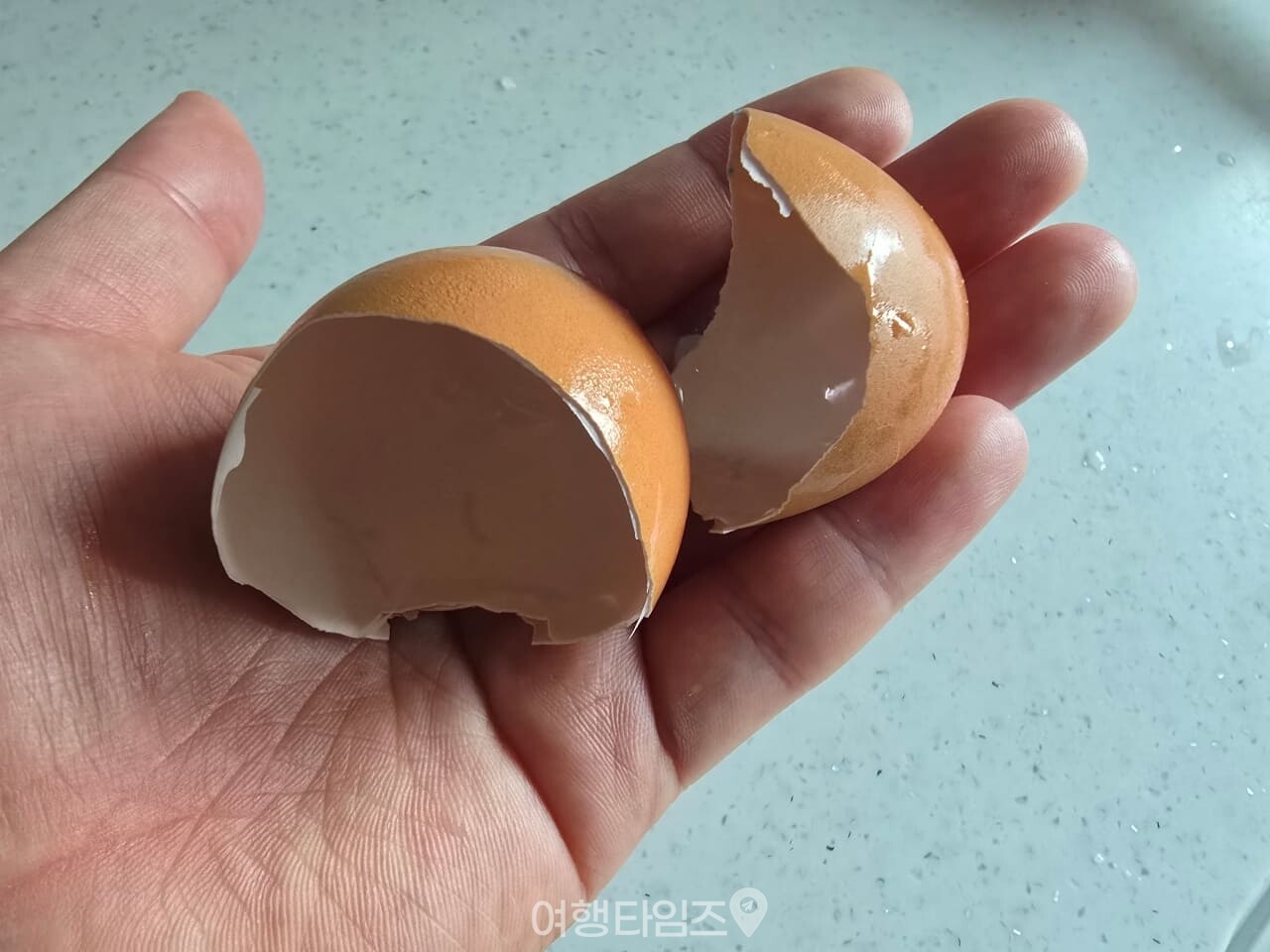 계란 삶은 물 / 사진=여행타임즈