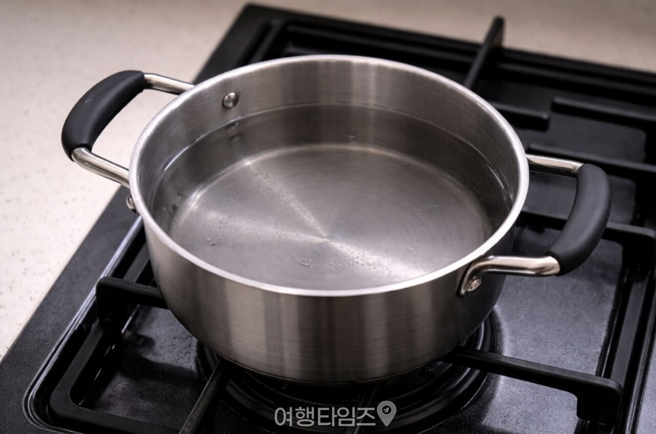 계란 삶은 물 / 사진=여행타임즈