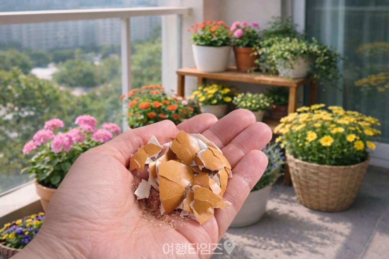 계란 껍질 / 사진=여행타임즈
