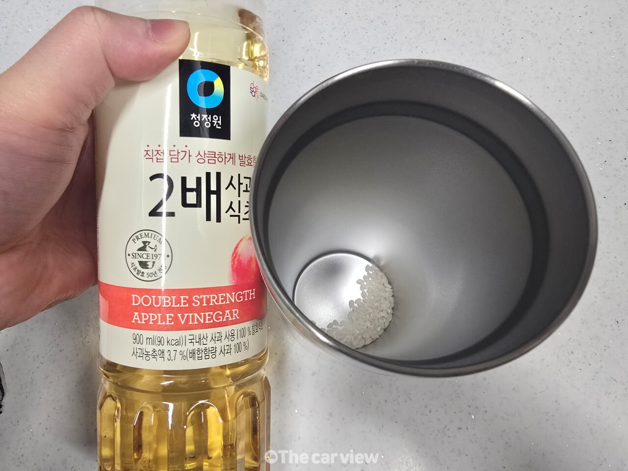 텀블러 물때 설거지 / 사진=더카뷰