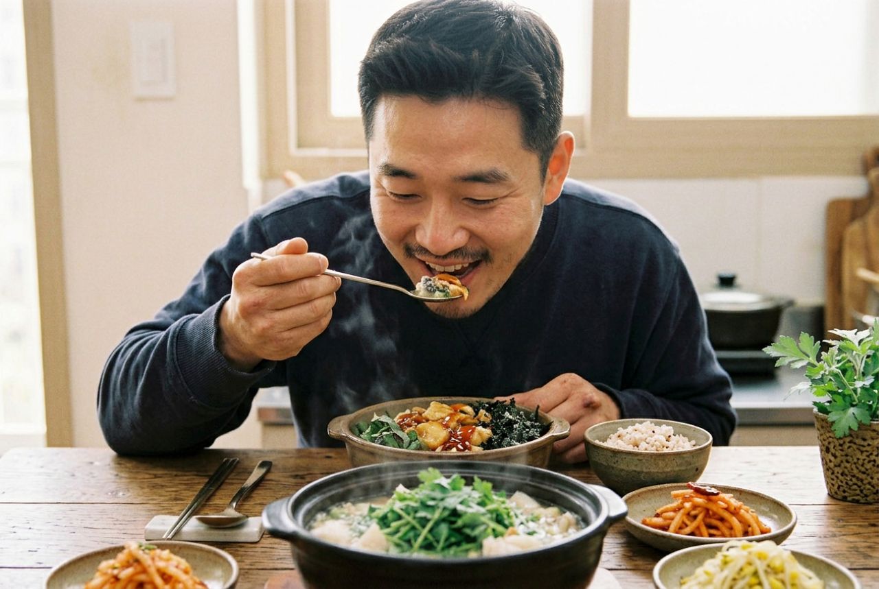 멍게 비빔밥 / Designed by Freepik