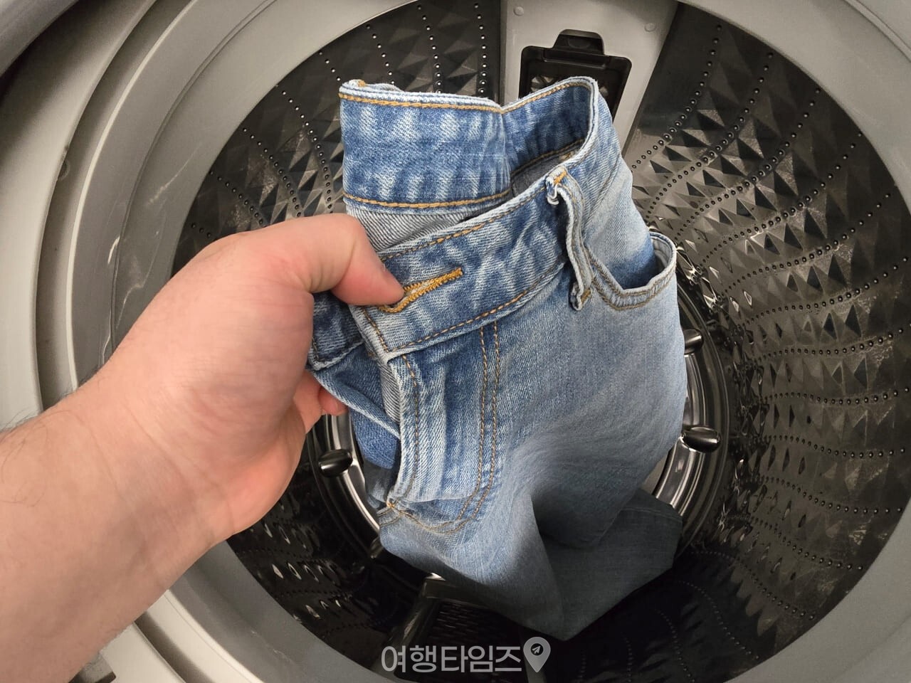 청바지 빨래 / 사진=여행타임즈