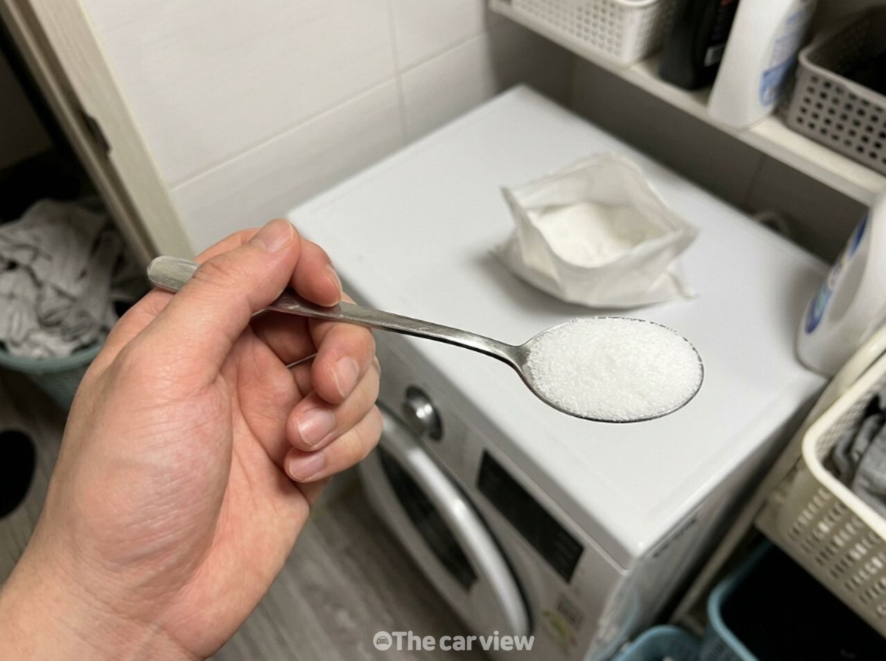 세탁기 통 세척 / 사진=더카뷰