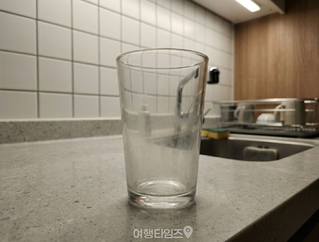 유리컵 물때 설거지 / 사진=여행타임즈
